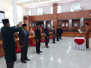 Pemko Bukittinggi Lantik Enam Pejabat Administrator dan Pengawas