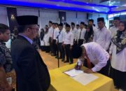 Sukseskan Pemilu 2024, Sebanyak 45 Panwascam Dilantik Bawaslu Pessel 