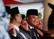Sutan Riska dan Forkopimda Dharmasraya Hadiri HUT TNI ke-77 di Padang
