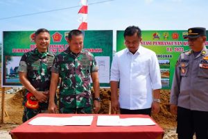 Sutan Riska : Wujud Sinergitas TNI-Pemda Bangun Daerah