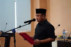 Bupati Sutan Riska Kembali Lantik Tiga Pejabat Tinggi Pratama