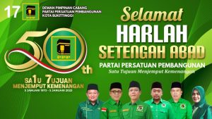 Peringati Harlah ke 50, DPC PPP Bukittinggi Gelar Khotmil Quran dan Kelas Politik