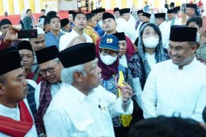 Sutan Riska Minta Pembangunan Feeder Tol Dharmasraya-Rengat Dipercepat kepada Menteri PUPR