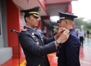 Kalapas Bukittinggi, Sematkan Tanda Pangkat Pada Tunas Muda Pengayoman Angkatan 2021