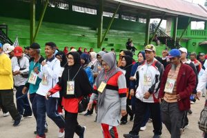 Sekda Bukittinggi Buka Tes Kebugaran CJH