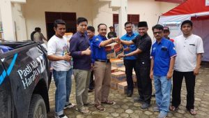 Fraksi PAN Dharmasraya Ikut Bantu Warga Korban Banjir