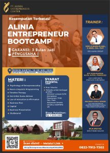 Buruan Ikut Alinia Entrepreneur Bootcamp! CEO Alinia Group Marlis: Digaransi 3 Bulan Jadi Pengusaha