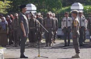 Wali Kota Bukittinggi Pimpin Apel Gabungan Satpol PP