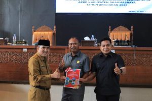 DPRD Kabupaten Dharmasraya Gelar Rapat Paripurna Dengan Agenda Penyampaian Nota Penjelasan Bupati