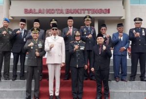 Hadiri HUT Bhayangkara Ke 77, Wako Apresiasi Kinerja Polresta Bukittinggi