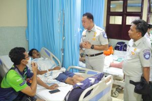 Dirut Jasa Raharja Kunjungi Rumah Sakit, Pastikan Korban Kecelakaan Terlayani dengan Baik