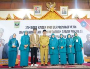 Dipusatkan di Kota Bukittinggi, Jambore PKK Berprestasi Ke-XX Tingkat Provinsi Sumbar dan HKG Ke-51 Resmi Dibuka