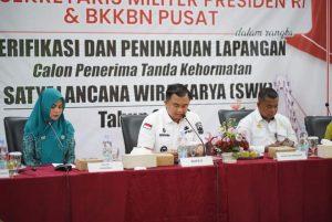 Dinominasikan Sebagai Penerima Satyalencana Wira Karya, Dewi Sutan Riska Dikunjungi Tim Verifikator