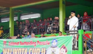 Wako Erman Safar Buka Acara Wali Kota Cup II Tingkat SD se-Sumatera Barat