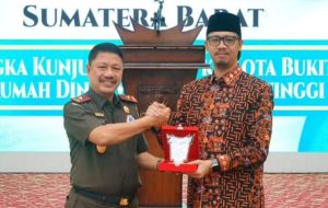 Wali Kota Bukittinggi Terima Kunjungan Kajati Sumbar