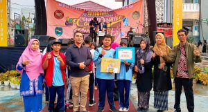 SMP Negeri 3 Kota Bukittinggi Juara Lomba Roket Air se-Sumbar