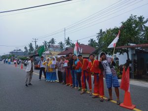 Prihatin Eskalasi Konflik Palestina-Israel di Jalur Gaza, PDPM Pessel Gelar Aksi Kemanusiaan