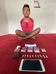 Tim Opsnal Sapu Jagat Satresnarkoba Polres Pessel Amankan Seorang Residivis