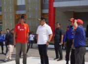 HADAPI MUSIM KEMARAU, SUTAN RISKA PIMPIN APEL KESIAPSIAGAAN PEMADAM KEBAKARAN