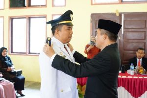 Fajar Robie Yunika Dikukuhkan Sebagai Camat Sembilan Koto