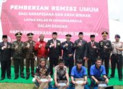 Bupati Serahkan Remisi Umum Kepada 192 Narapidana