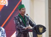 SUTAN RISKA BUKA LOMBA PIDATO KEBANGSAAN YANG DIGELAR HMI DHARMASRAYA