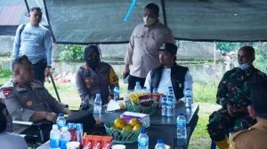 Wako Erman Safar Sambangi Posko Evakuasi Erupsi Marapi
