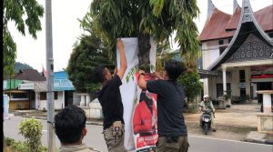 Ratusan APK Ilegal Ditertibkan Petugas Gabungan di Pesisir Selatan