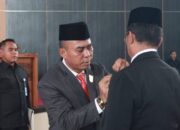 DPRD Kabupaten Dharmasraya Resmi Lantik M. Nur Sebagai PAW Anggota DPRD Sisa Masa Jabatan 2019-2024