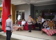 Bupati Hadiri Apel Pergeseran Persoil Polri Pengamanan TPS
