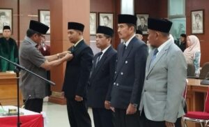 Empat Orang Unsur Pimpinan PAW Baznas Kota Bukittinggi Dilantik