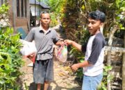 Peduli Bencana, Pemuda Gantiang Kubang Kambang Utara Galang Donasi untuk Korban Banjir di Pesisir Selatan