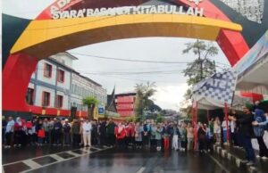 Pemko Bukittinggi Gelar Jalan Sehat Bersama Kopri dan Masyarakat