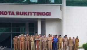 Pemko Bukittinggi Gelar Apel Gabungan Usai Libur Idul Fitri 1445 H