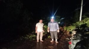 Longsor di Tapan Pessel, Akses Jalan Nasional Terputus