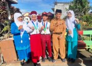 Bes Iswara Ramadhan dan Aqila Aline , Siswa SDN 10 Puhun Pintu Kabun Juara O2SN Kota Bukittinggi Tahun 2024