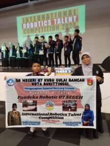 Muhammad Ali Fatih, Siswa SDN 07 Kubu Gulai Bancah Juara Lomba Robotik Internasional
