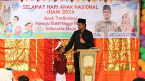 Erman Safar Hadiri Perayaan Hari Anak Nasional Tingkat Kecamatan ABTB