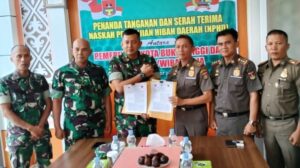 Pemko Bukittinggi dan KOREM 032/Wirabraja Tandatangani NPHD