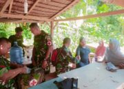 Satgas TMMD Pesisir Selatan Berikan Pelayanan Kesehatan Gratis, Warga: Terimakasih Bapak TNI
