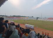 Dari Gelanggang Olahraga Sport Center Sutan Riska Cup II Pertandingan PS Saga FC Vs PS Banteng FC Imbang 1-1 Waktu Normal