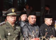 Peringati Hardiknas, Ketua DPRD Kabupaten Dharmasraya Hadiri Upacara Bendera