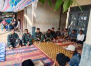 Satgas TMMD Kodim 0311 Pesisir Selatan Melayat ke Rumah Warga