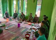 Wujud Syukur Ibu Sitiar, Satgas TMMD Pesisir Selatan Diundang Doa Bersama