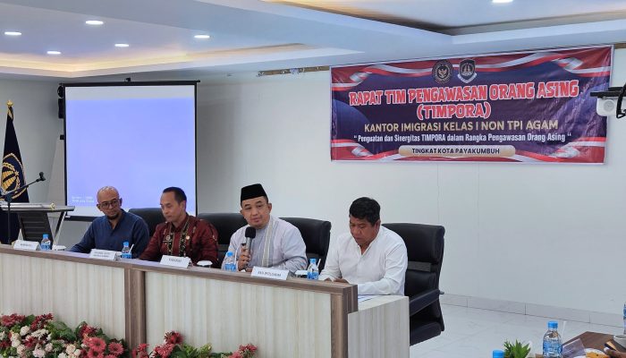 Timpora Imigrasi Agam, Bahas Sinergitas Pengawasan Orang Asing