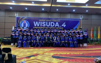 Universitas Metamedia Wisuda 183 Mahasiswa, Tingkatkan Mutu dan Perluas Bidang Keilmuan