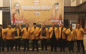 Edi Naswany Terpilih sebagai Ketua DPD Hanura Sumbar Periode 2025-2030