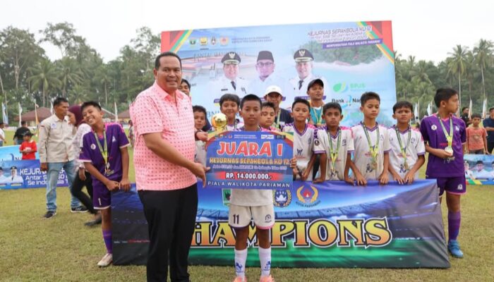 Piala Wali Kota Pariaman Ajang Pembentukan Karakter Anak