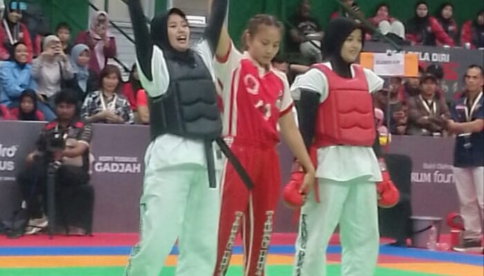 Tarung Derajat Sumbar Gagal Sepuh Tiga Perak Jadi Emas