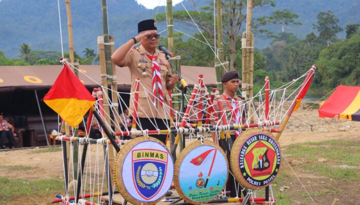 Kapolres Pessel Buka Pertikara Saka Bhayangkara ke-VII, 500 Peserta Ikuti Kegiatan di Tarusan